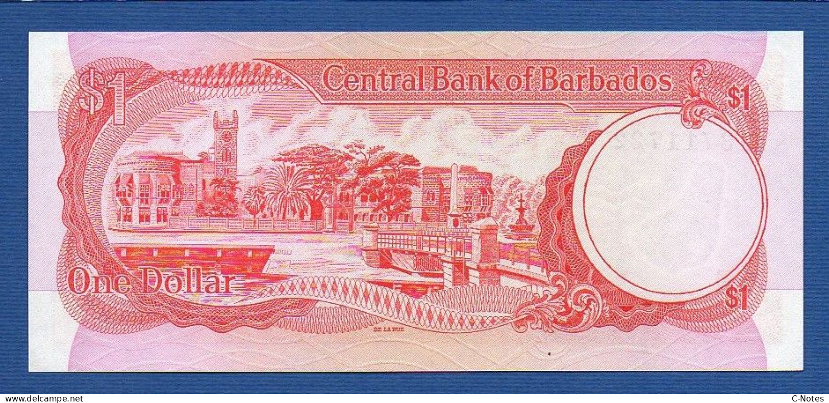 BARBADOS - P.29 –  1 DOLLAR ND 1973 UNC, S/n F13711722 - Barbados (Barbuda)