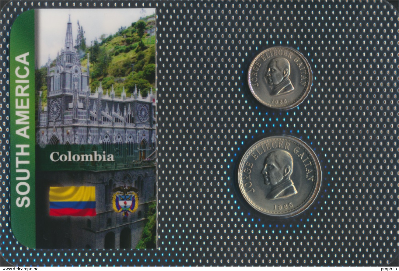 Kolumbien 1965 Stgl./unzirkuliert Kursmünzen 1965 20 Centavos Bis 50 Centavos (10091415 - Colombia