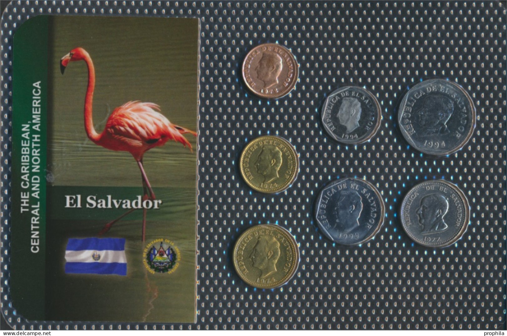 El Salvador Stgl./unzirkuliert Kursmünzen Stgl./unzirkuliert Ab 1942 1 Centavos Bis 50 Centavos (10091522 - El Salvador