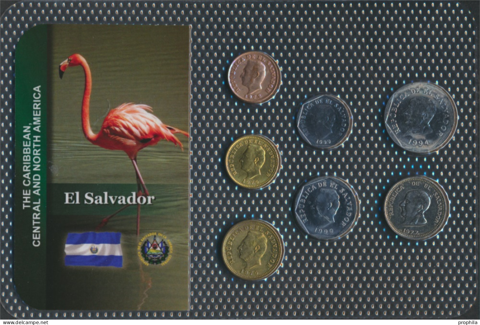 El Salvador Stgl./unzirkuliert Kursmünzen Stgl./unzirkuliert Ab 1942 1 Centavos Bis 50 Centavos (10091523 - El Salvador