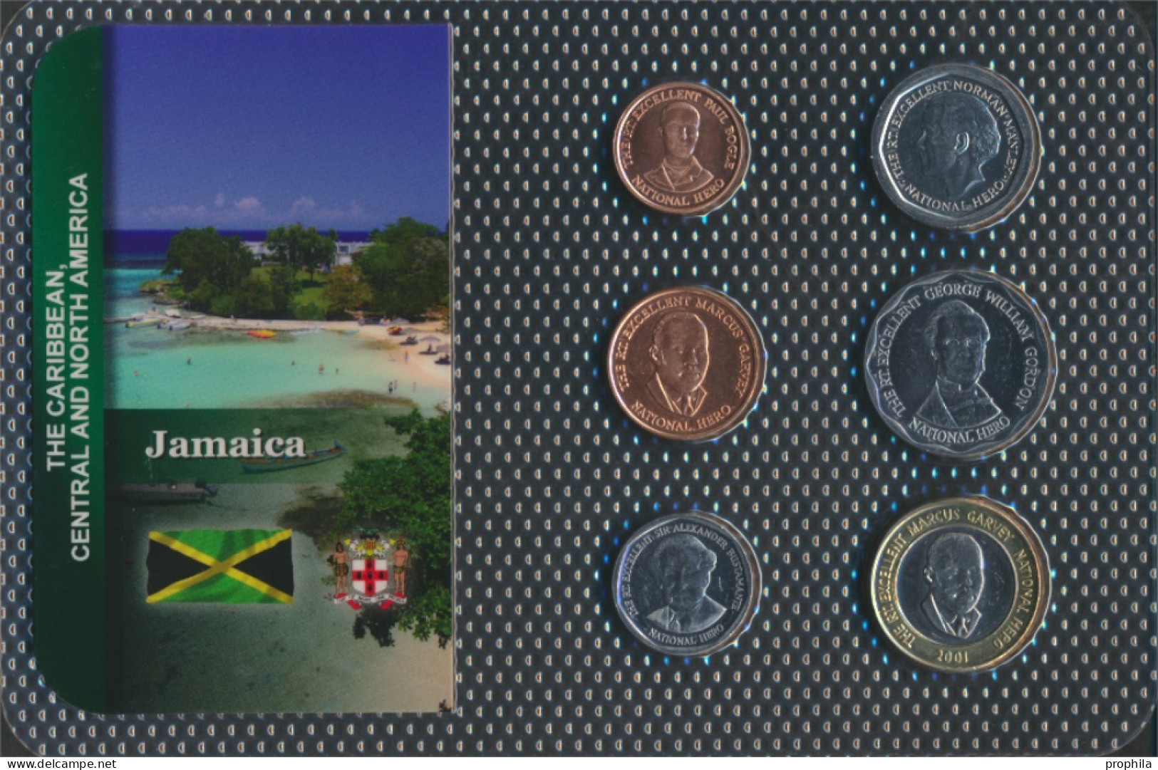 Jamaica Stgl./unzirkuliert Kursmünzen Stgl./unzirkuliert Ab 1994 10 Cents Bis 20 Dollars (10091542 - Jamaica