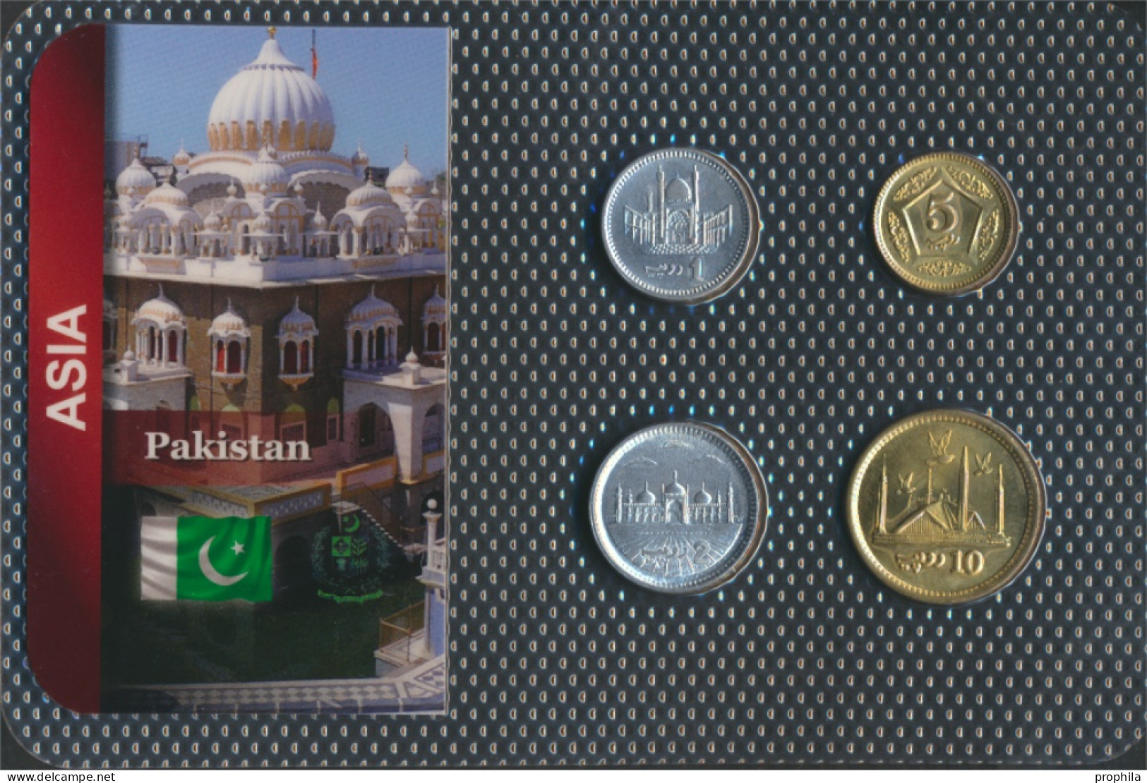 Pakistan Stgl./unzirkuliert Kursmünzen Stgl./unzirkuliert Ab 2007 1 Rupee Bis 10 Rupees (10091835 - Pakistán