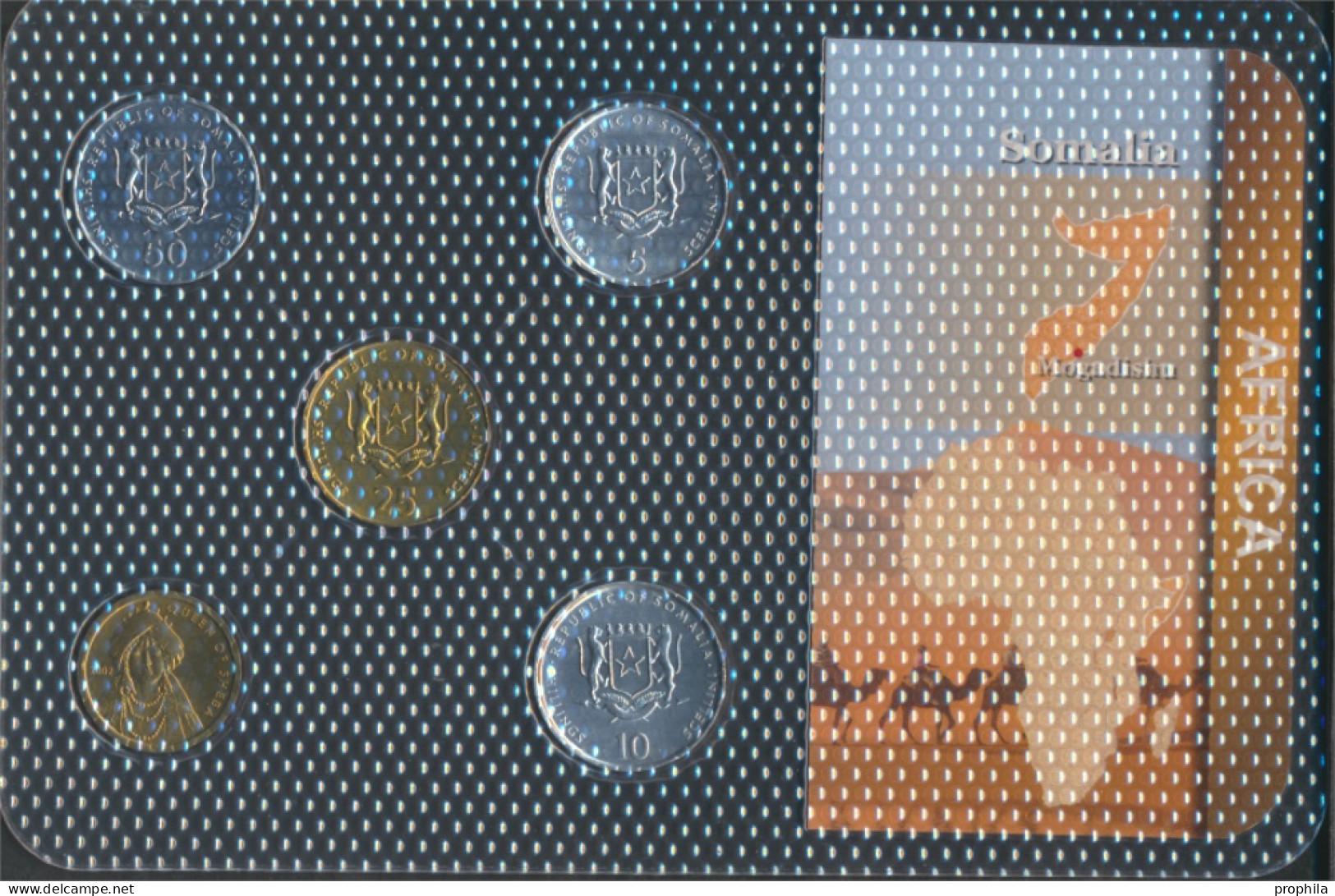 Somalia Stgl./unzirkuliert Kursmünzen Stgl./unzirkuliert Ab 1999 5 Shillings Bis 100 Shillings (10091993 - Somalia