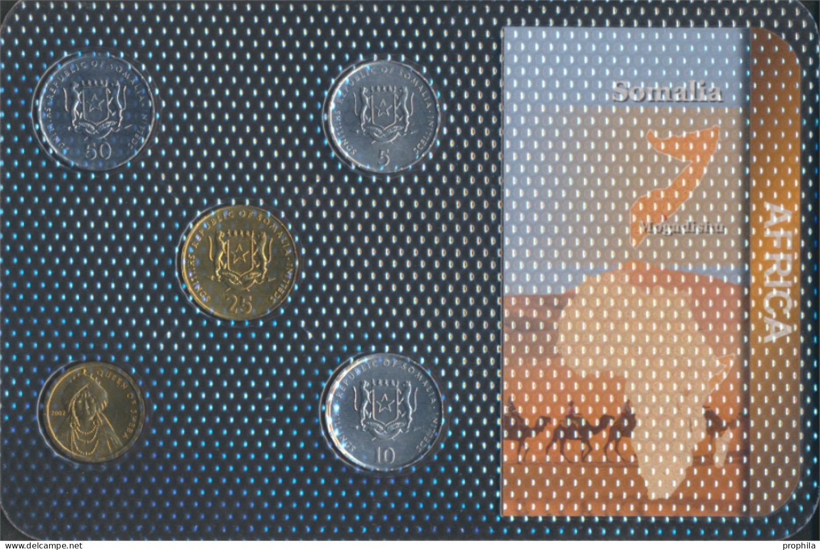 Somalia Stgl./unzirkuliert Kursmünzen Stgl./unzirkuliert Ab 1999 5 Shillings Bis 100 Shillings (10091994 - Somalia