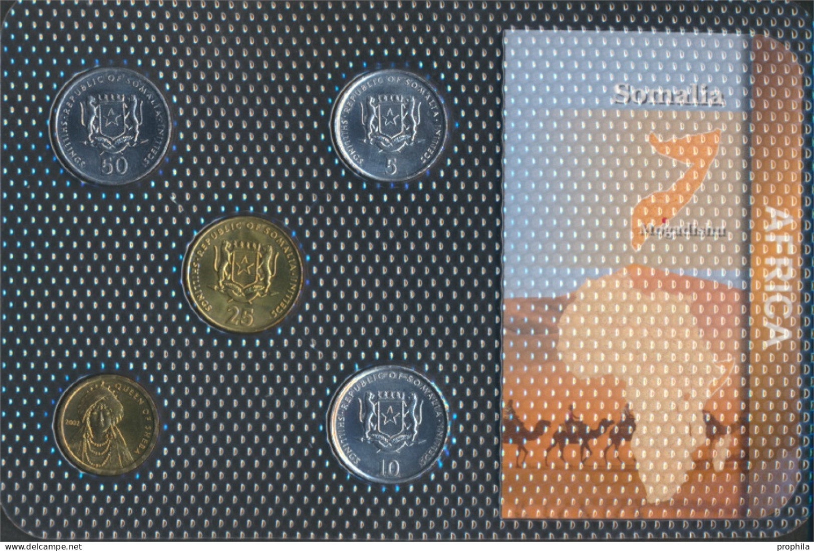 Somalia Stgl./unzirkuliert Kursmünzen Stgl./unzirkuliert Ab 1999 5 Shillings Bis 100 Shillings (10091997 - Somalia