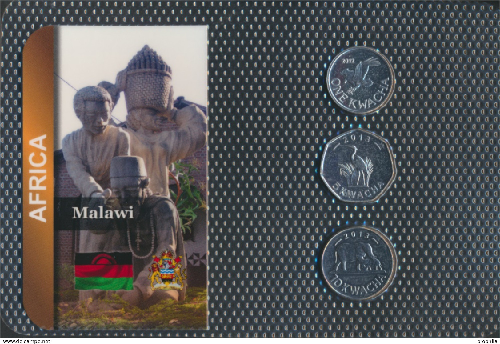 Malawi Stgl./unzirkuliert Kursmünzen Stgl./unzirkuliert Ab 2012 1 Bis10 Kwacha (10091722 - Malawi