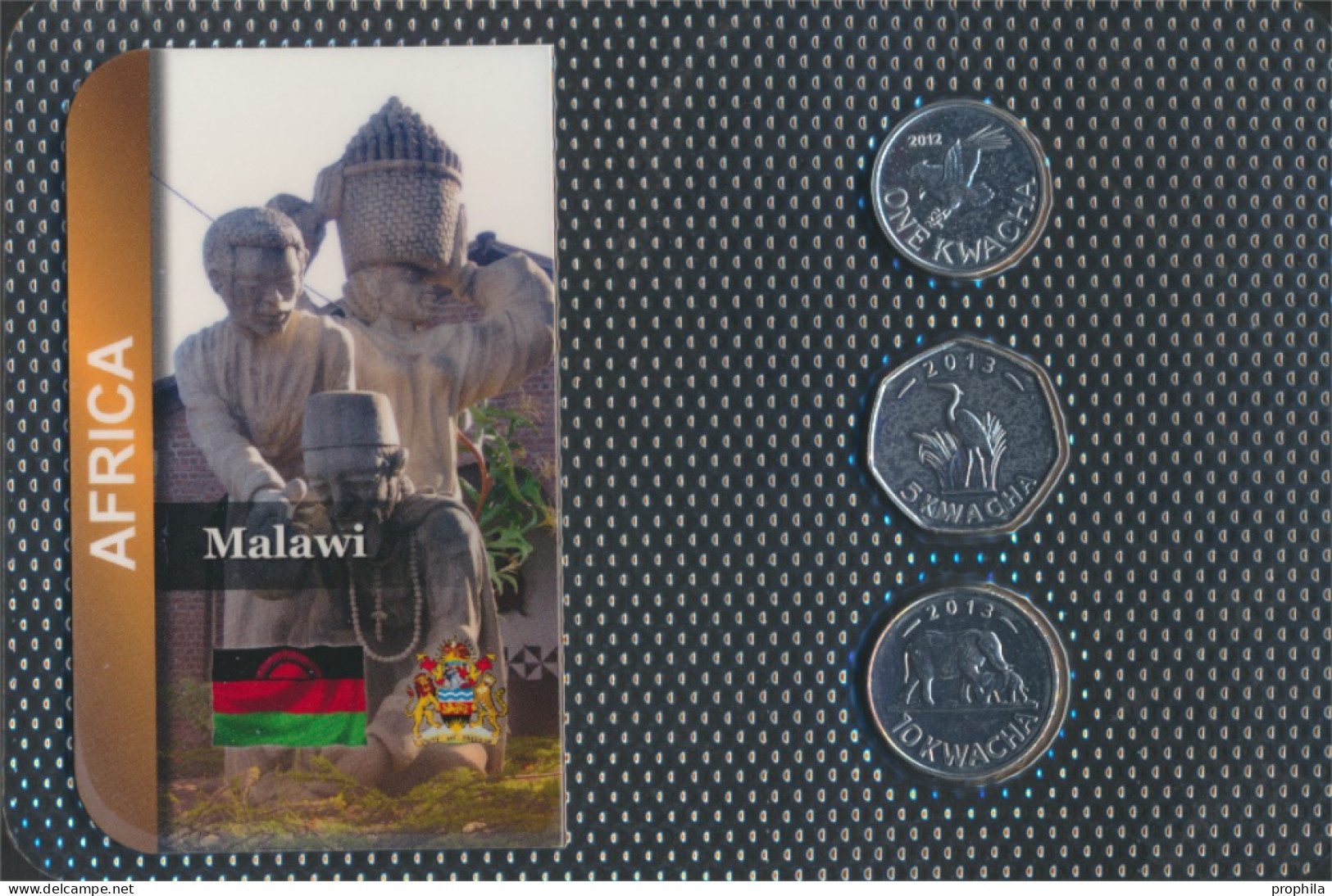 Malawi Stgl./unzirkuliert Kursmünzen Stgl./unzirkuliert Ab 2012 1 Bis10 Kwacha (10091724 - Malawi