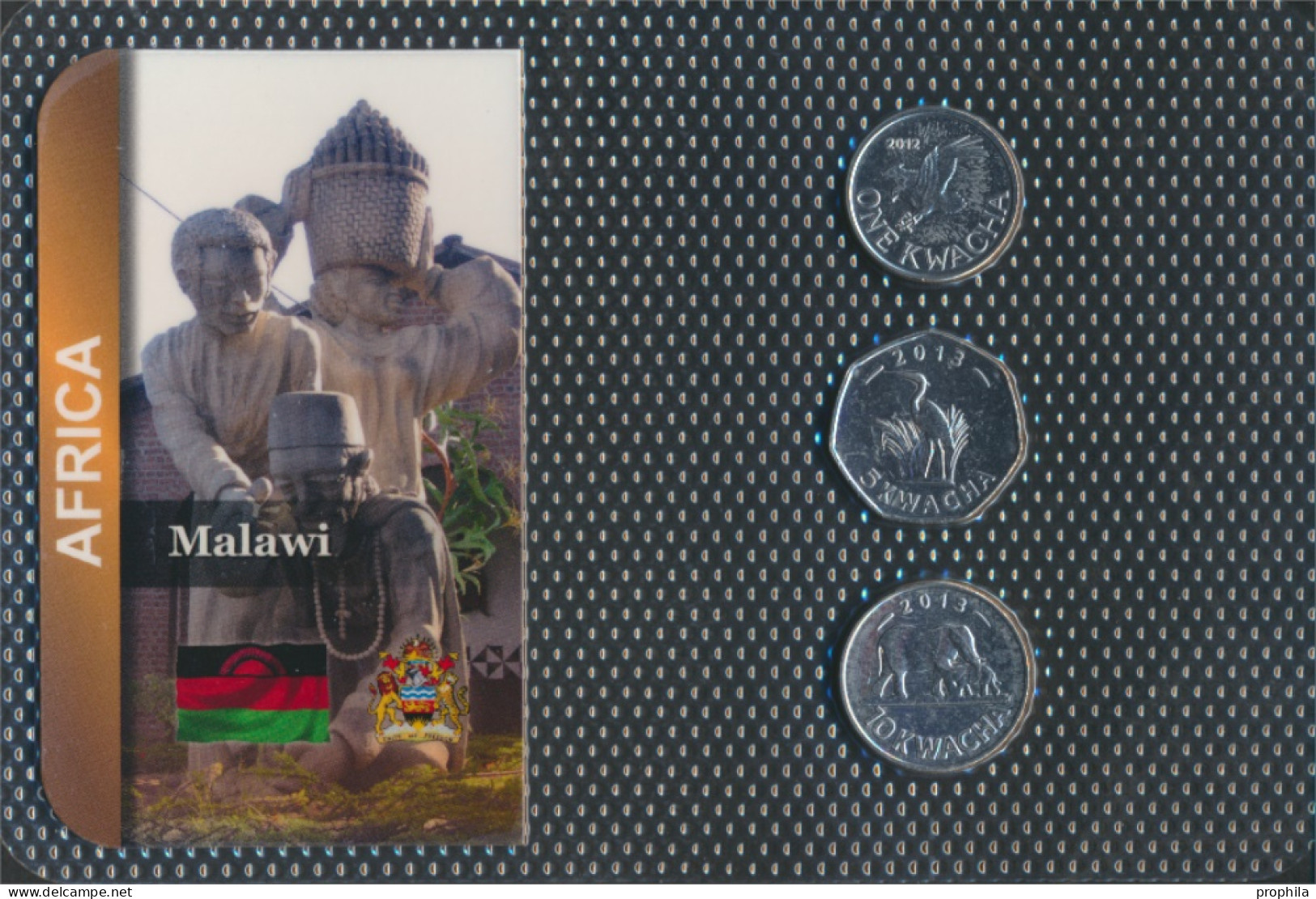 Malawi Stgl./unzirkuliert Kursmünzen Stgl./unzirkuliert Ab 2012 1 Bis10 Kwacha (10091726 - Malawi