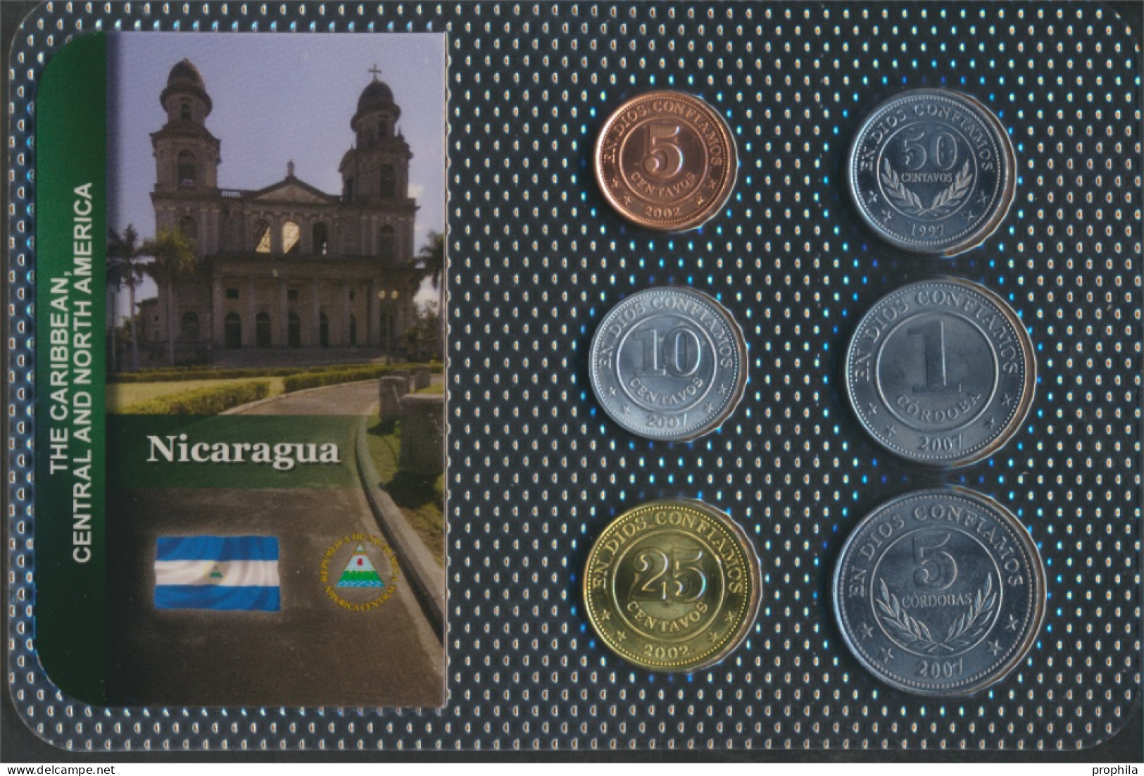 Nicaragua Stgl./unzirkuliert Kursmünzen Stgl./unzirkuliert Ab 1997 5 Centavos Bis 5 Cordobas (10092336 - Nicaragua