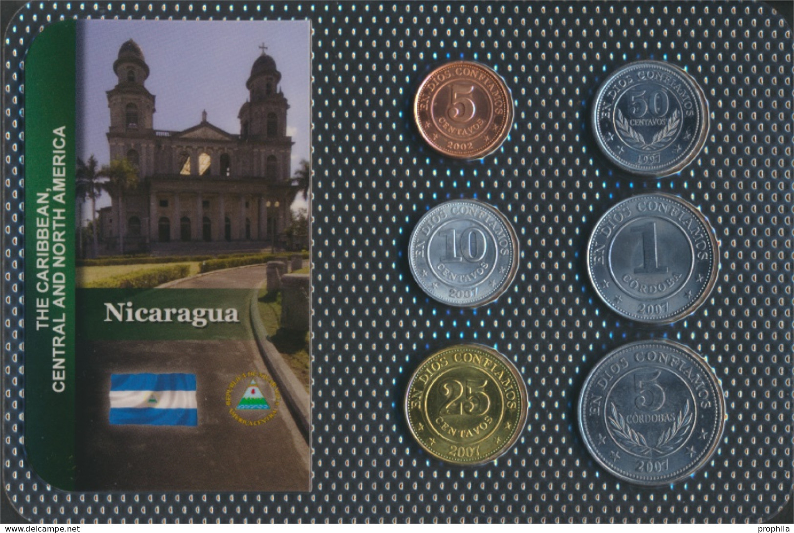 Nicaragua Stgl./unzirkuliert Kursmünzen Stgl./unzirkuliert Ab 1997 5 Centavos Bis 5 Cordobas (10092337 - Nicaragua