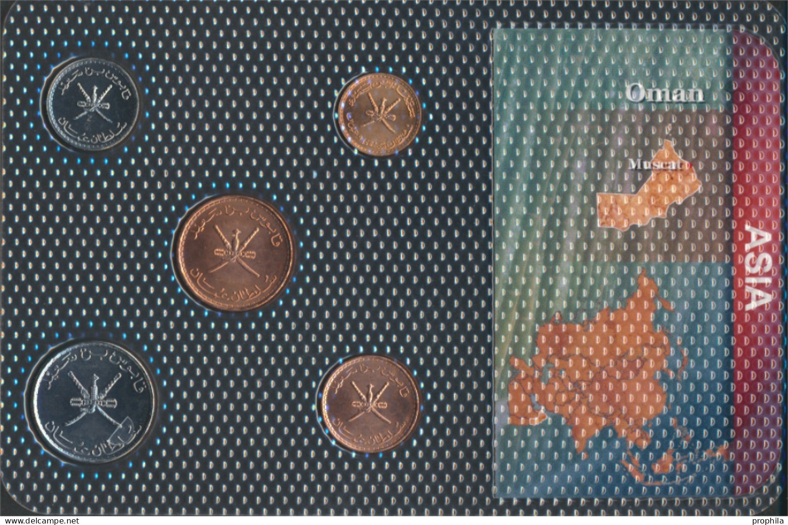 Oman Stgl./unzirkuliert Kursmünzen Stgl./unzirkuliert Ab 1970 2 Baisa Bis 50 Baisa (10092324 - Oman