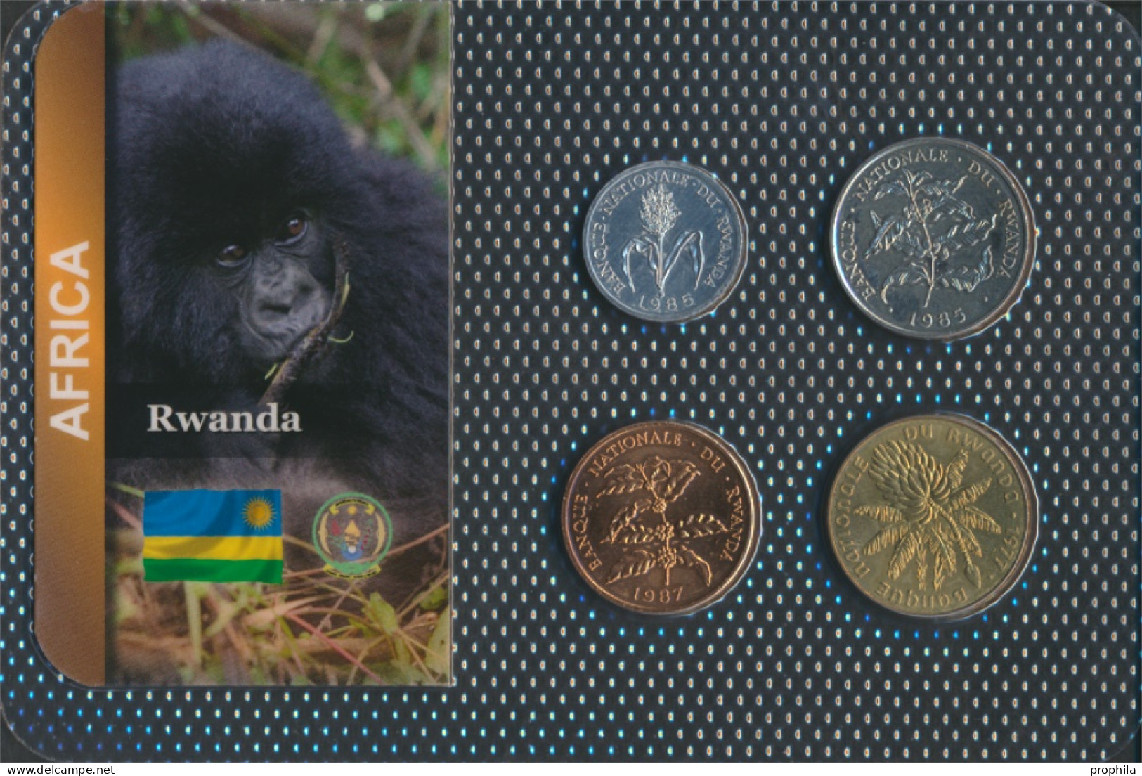 Ruanda Stgl./unzirkuliert Kursmünzen Stgl./unzirkuliert Ab 1977 1 Franc Bis 20 Francs (10092306 - Rwanda