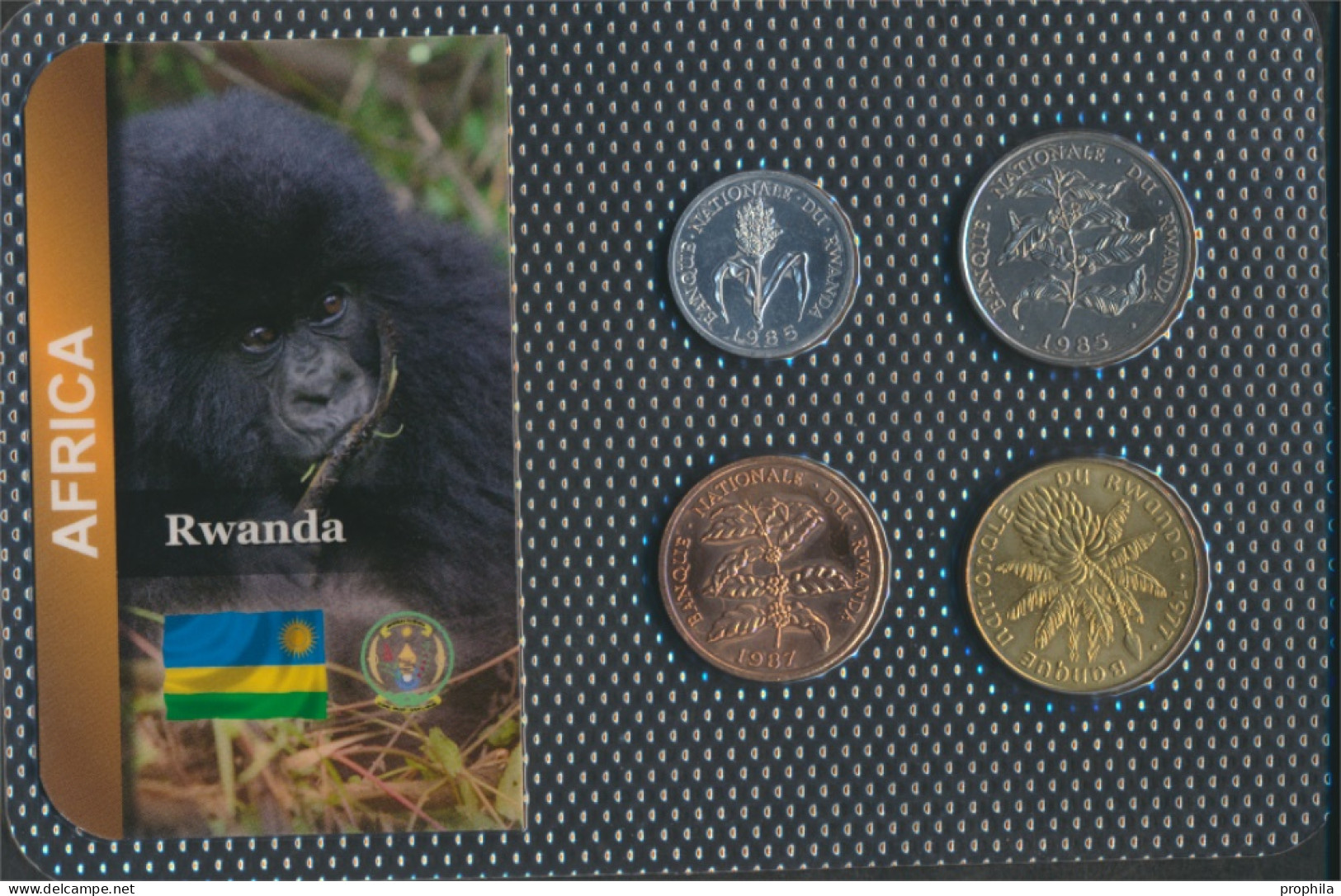 Ruanda Stgl./unzirkuliert Kursmünzen Stgl./unzirkuliert Ab 1977 1 Franc Bis 20 Francs (10092307 - Rwanda