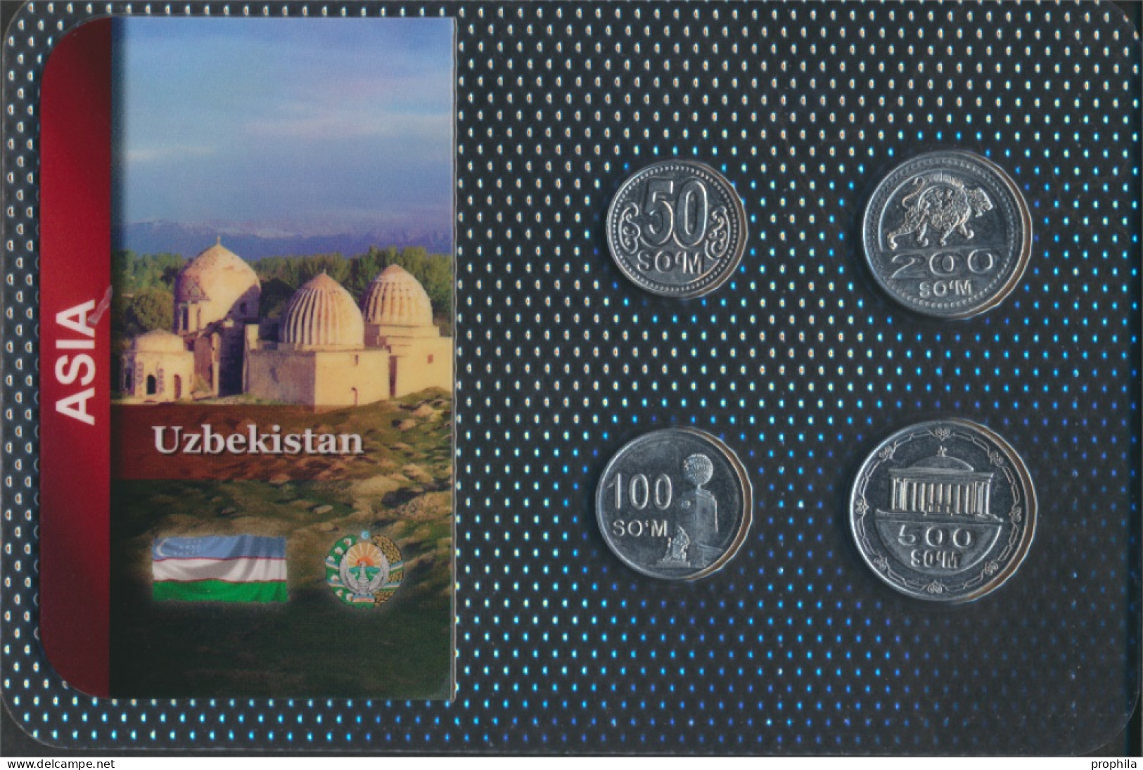 Usbekistan 2018 Stgl./unzirkuliert Kursmünzen 2018 50 Som Bis 500 Som (10092251 - Uzbekistan