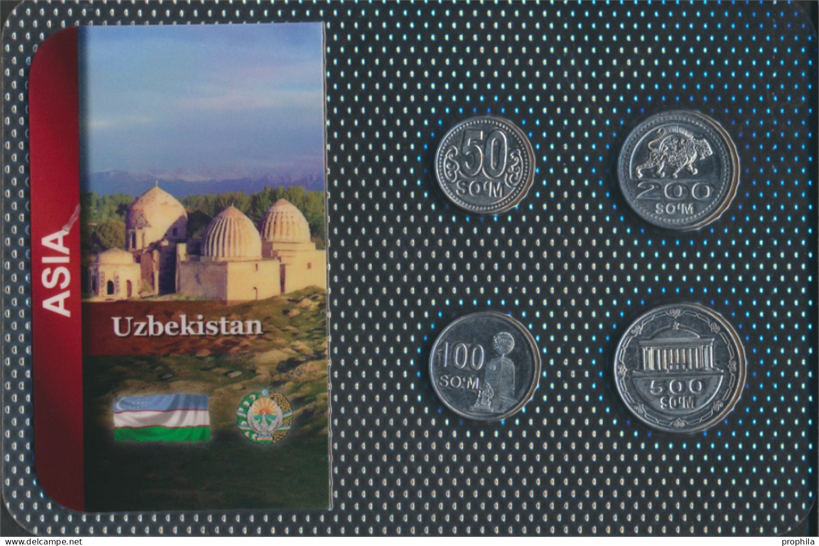 Usbekistan 2018 Stgl./unzirkuliert Kursmünzen 2018 50 Som Bis 500 Som (10092252 - Usbekistan