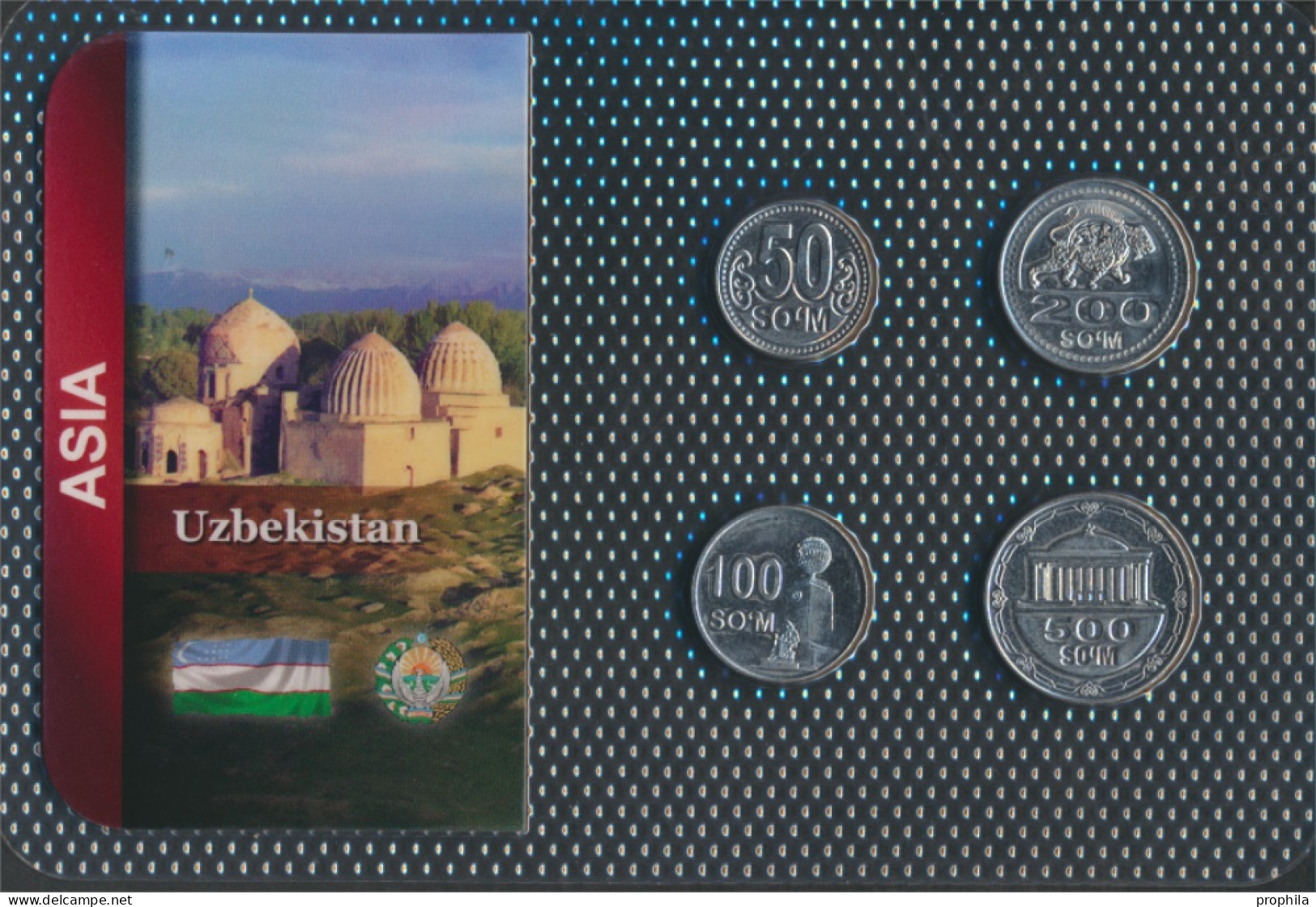 Usbekistan 2018 Stgl./unzirkuliert Kursmünzen 2018 50 Som Bis 500 Som (10092254 - Usbekistan