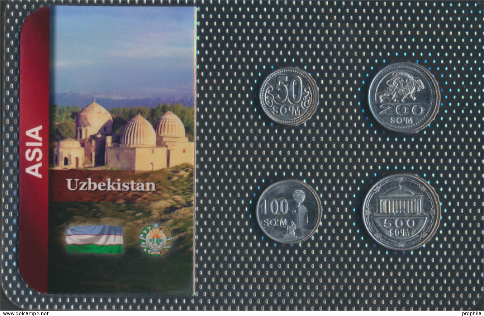 Usbekistan 2018 Stgl./unzirkuliert Kursmünzen 2018 50 Som Bis 500 Som (10092256 - Oezbekistan