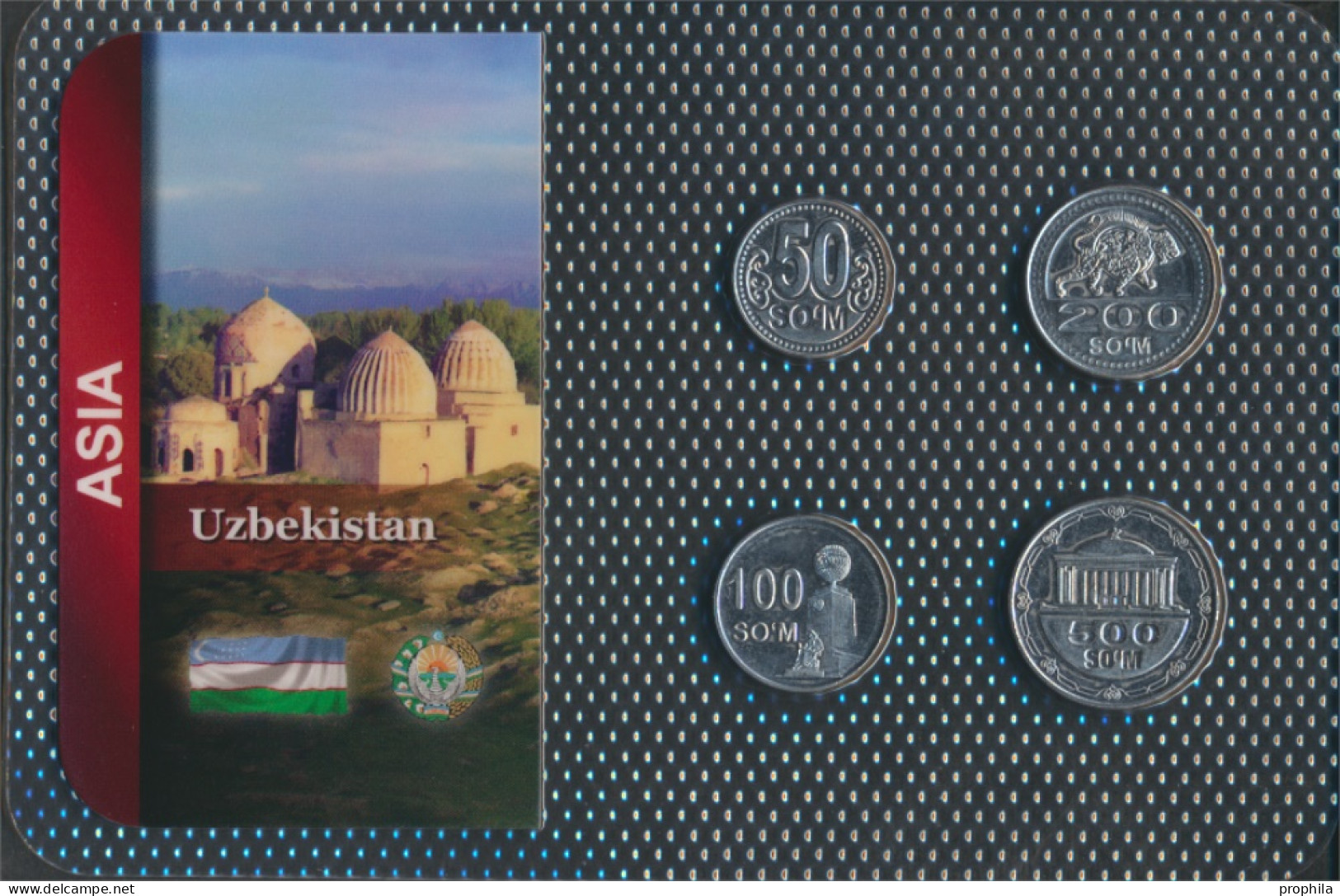 Usbekistan 2018 Stgl./unzirkuliert Kursmünzen 2018 50 Som Bis 500 Som (10092257 - Usbekistan