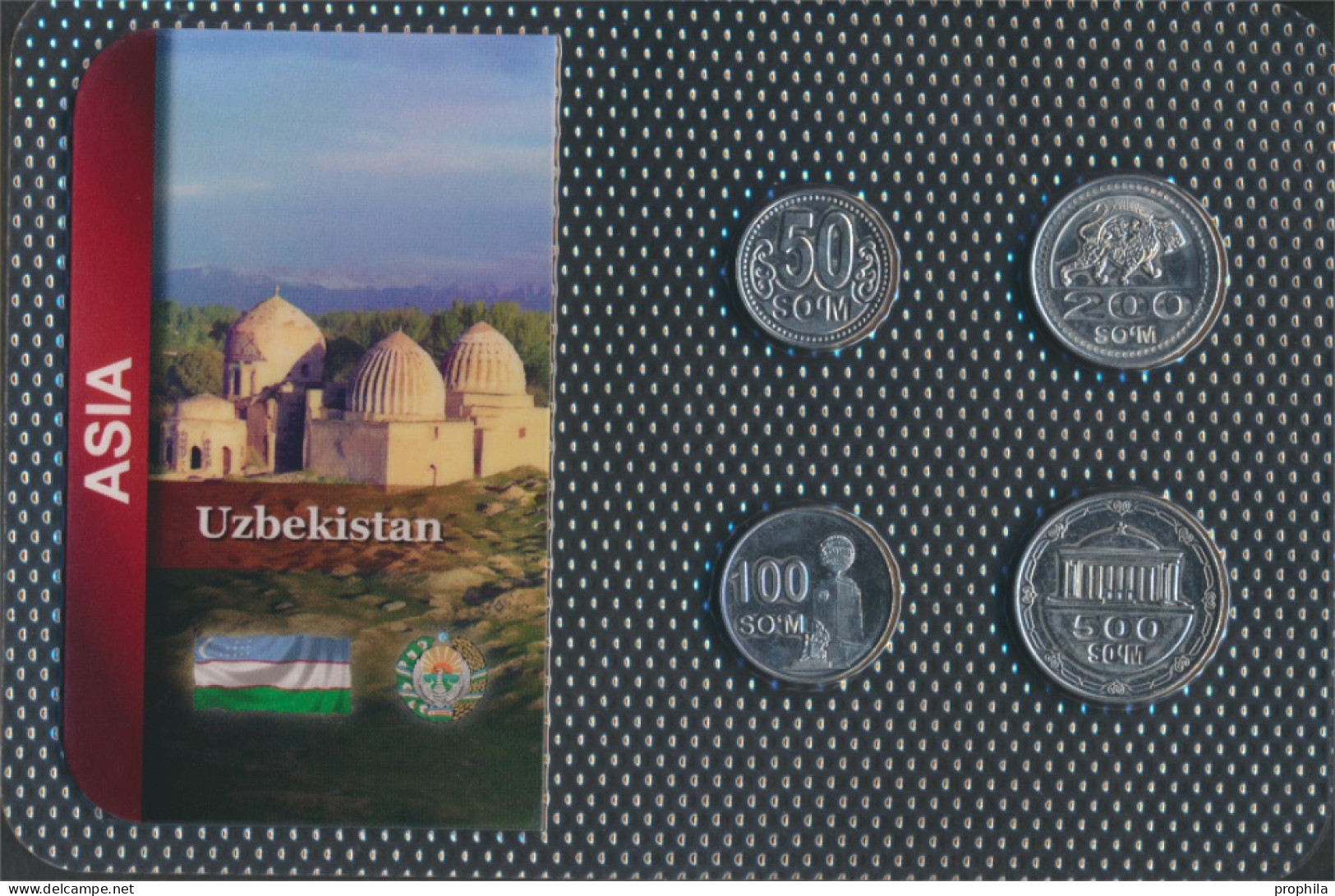 Usbekistan 2018 Stgl./unzirkuliert Kursmünzen 2018 50 Som Bis 500 Som (10092259 - Oezbekistan