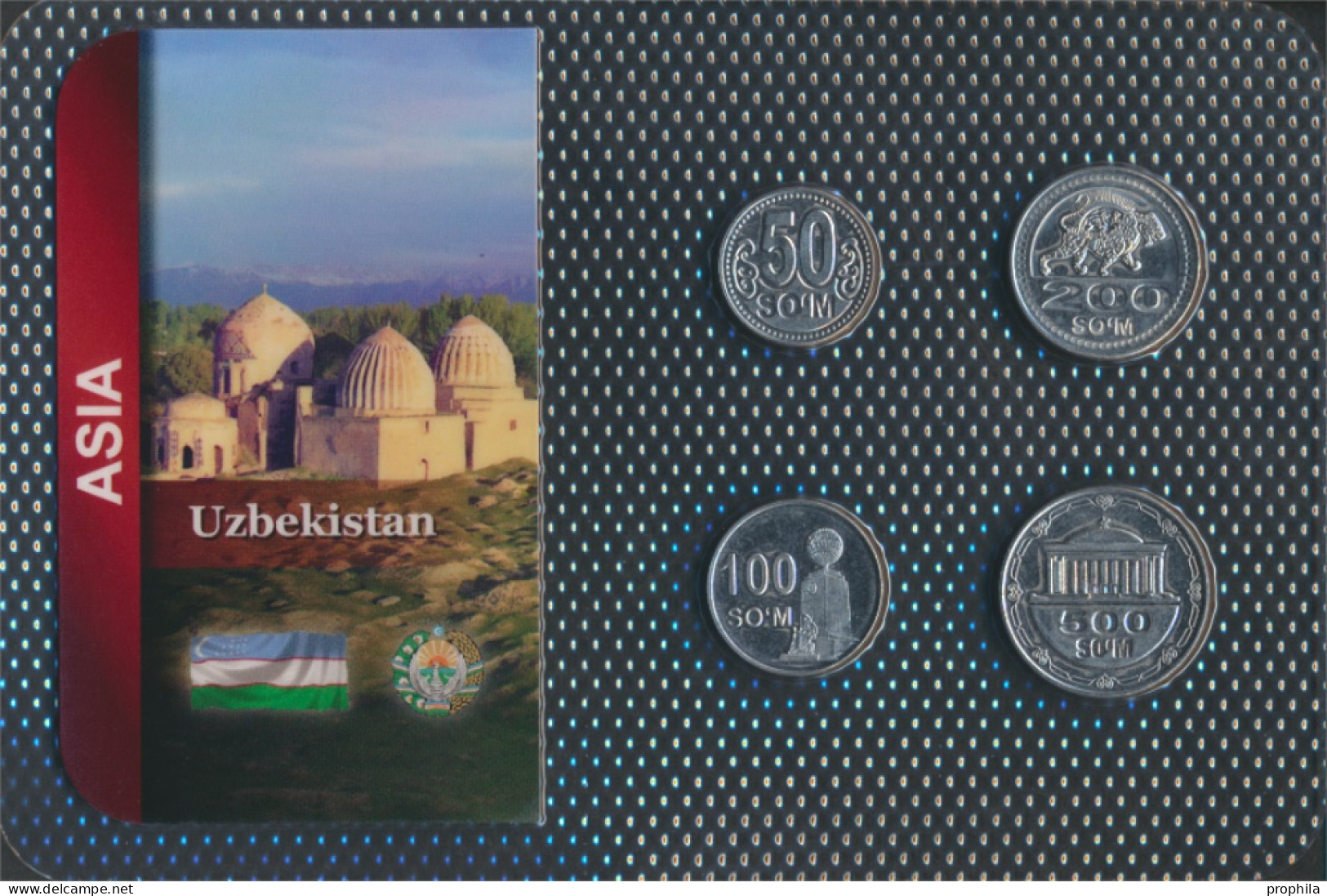 Usbekistan 2018 Stgl./unzirkuliert Kursmünzen 2018 50 Som Bis 500 Som (10092260 - Ouzbékistan