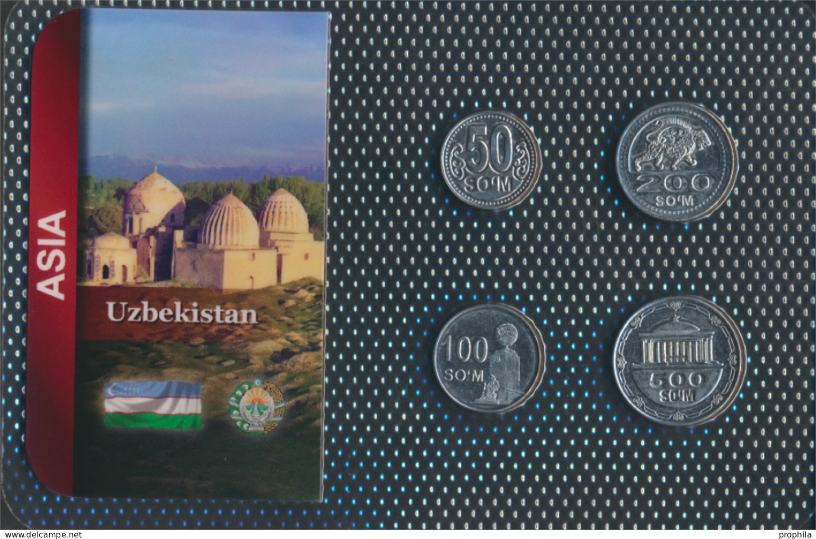 Usbekistan 2018 Stgl./unzirkuliert Kursmünzen 2018 50 Som Bis 500 Som (10092265 - Usbekistan