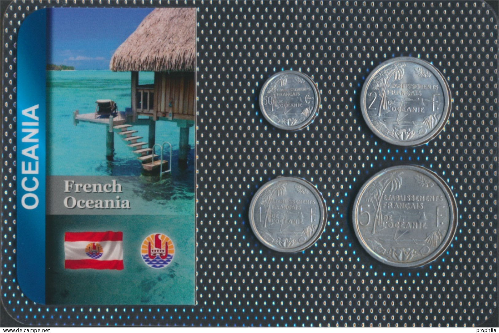 Französisch Ozeanien Vorzüglich Kursmünzen Vorzüglich 1949-1952 50 Centimes Bis 5 Francs (10092193 - Französisch-Guinea