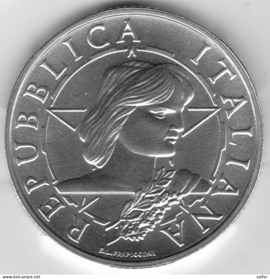 REPUBBLICA  1996   50° DELLA REPUBBLICA  Lire 10000 AG - Herdenking