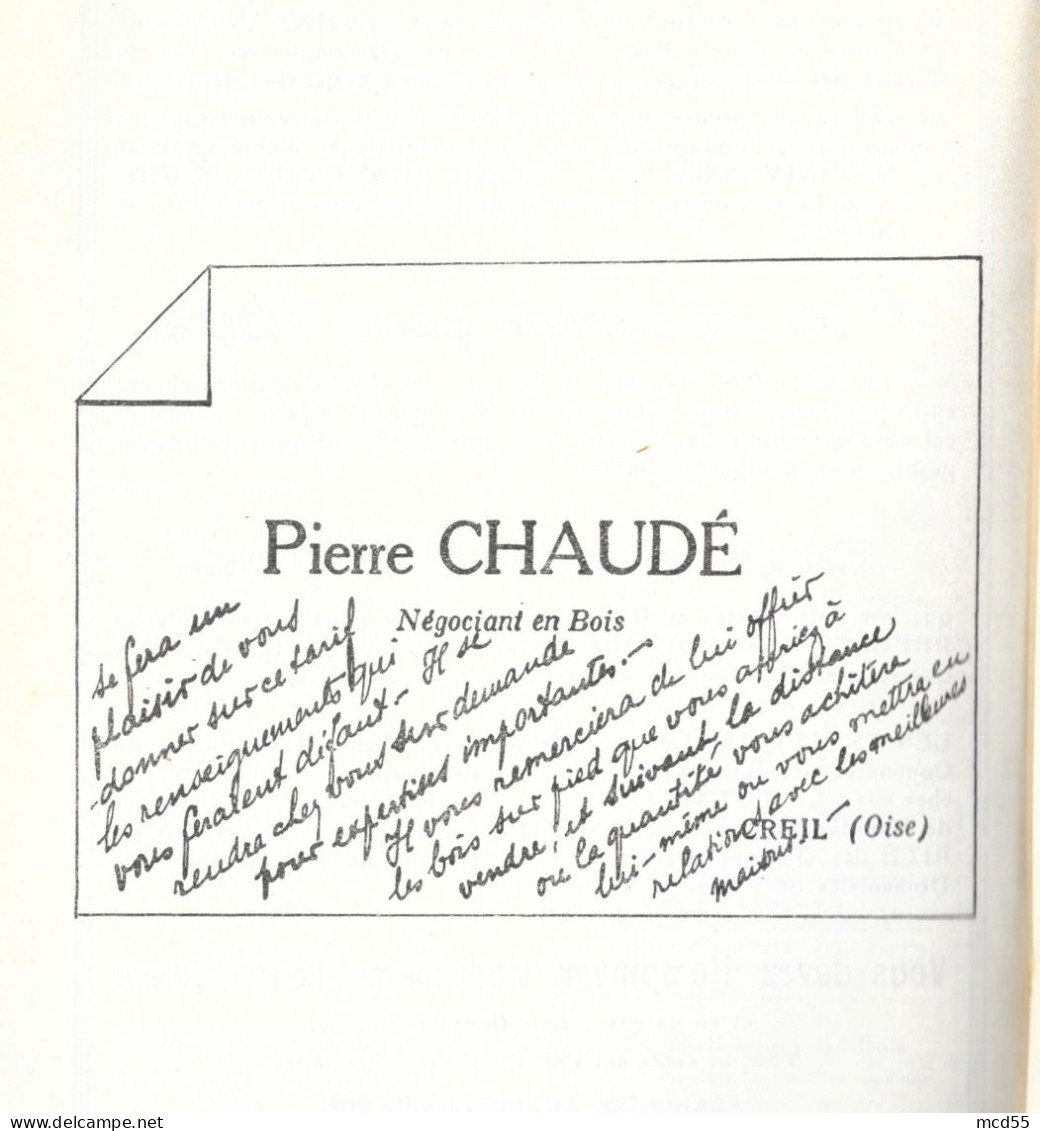 Tarif De Cubage Et Estimation Pour Les Arbres Sur Pied Par Pierre CHAUDE - Contabilità/Gestione