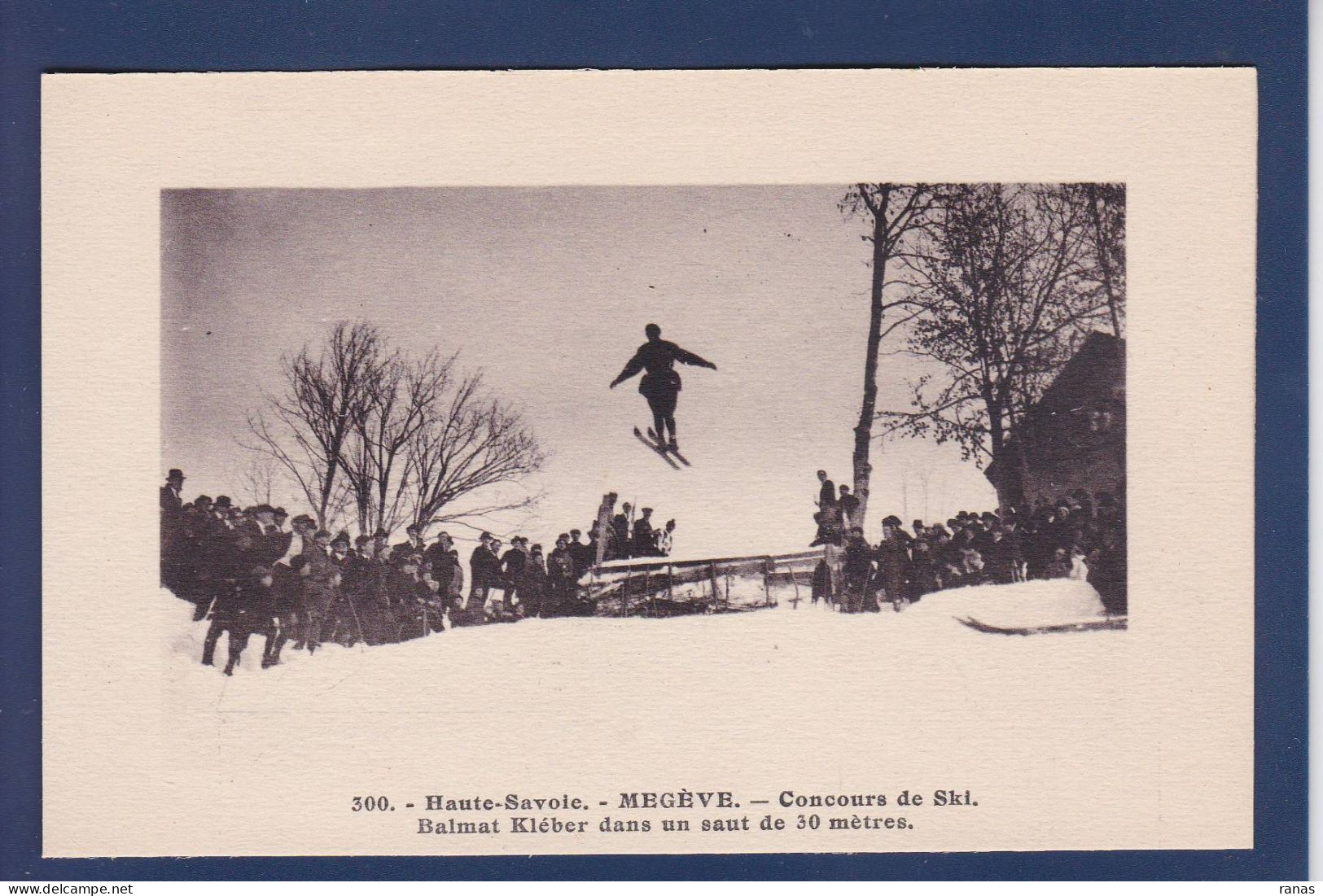 CPA [74] Haute Savoie > Megève Ski Saut Balmat Kléber - Megève