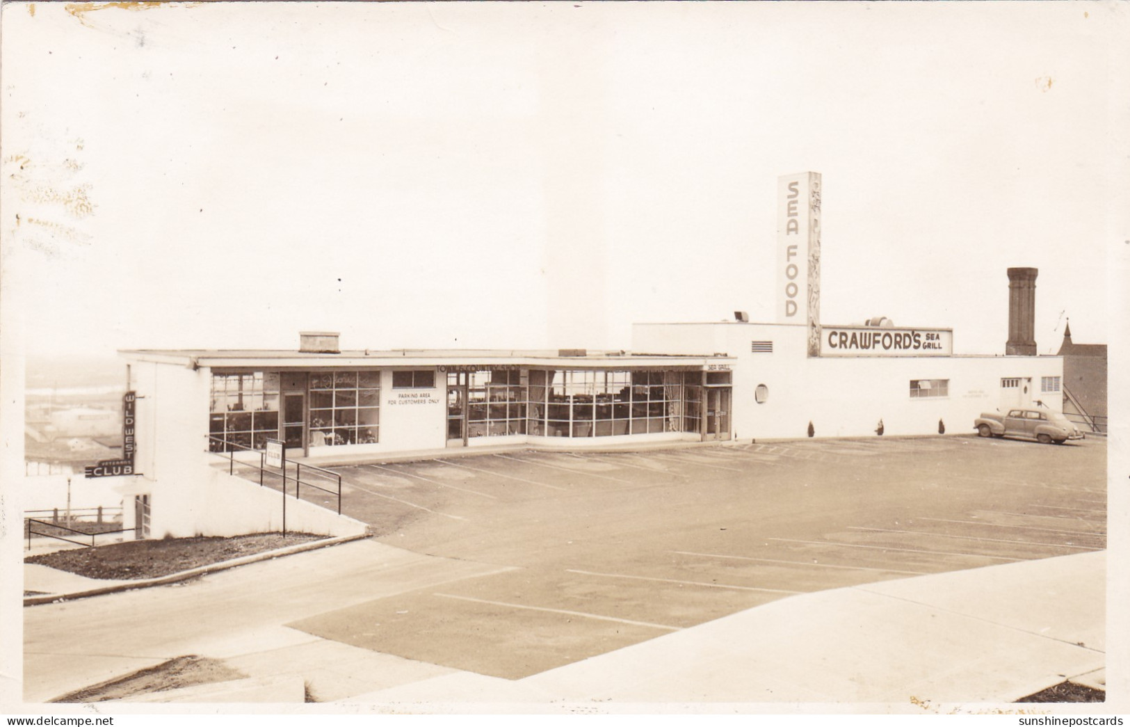 Washington Tacoma Crawford's Seafood Restaurant Real Photo - Tacoma