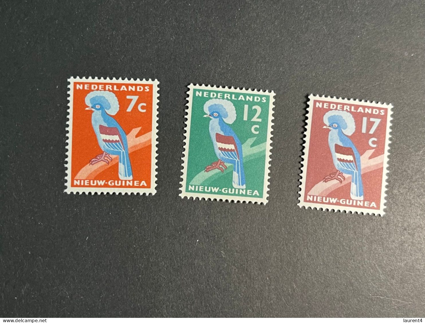 (stamp 31-5-2023) Mint Netherlands New Guinea Stamp (3) Birds - Altri - Oceania