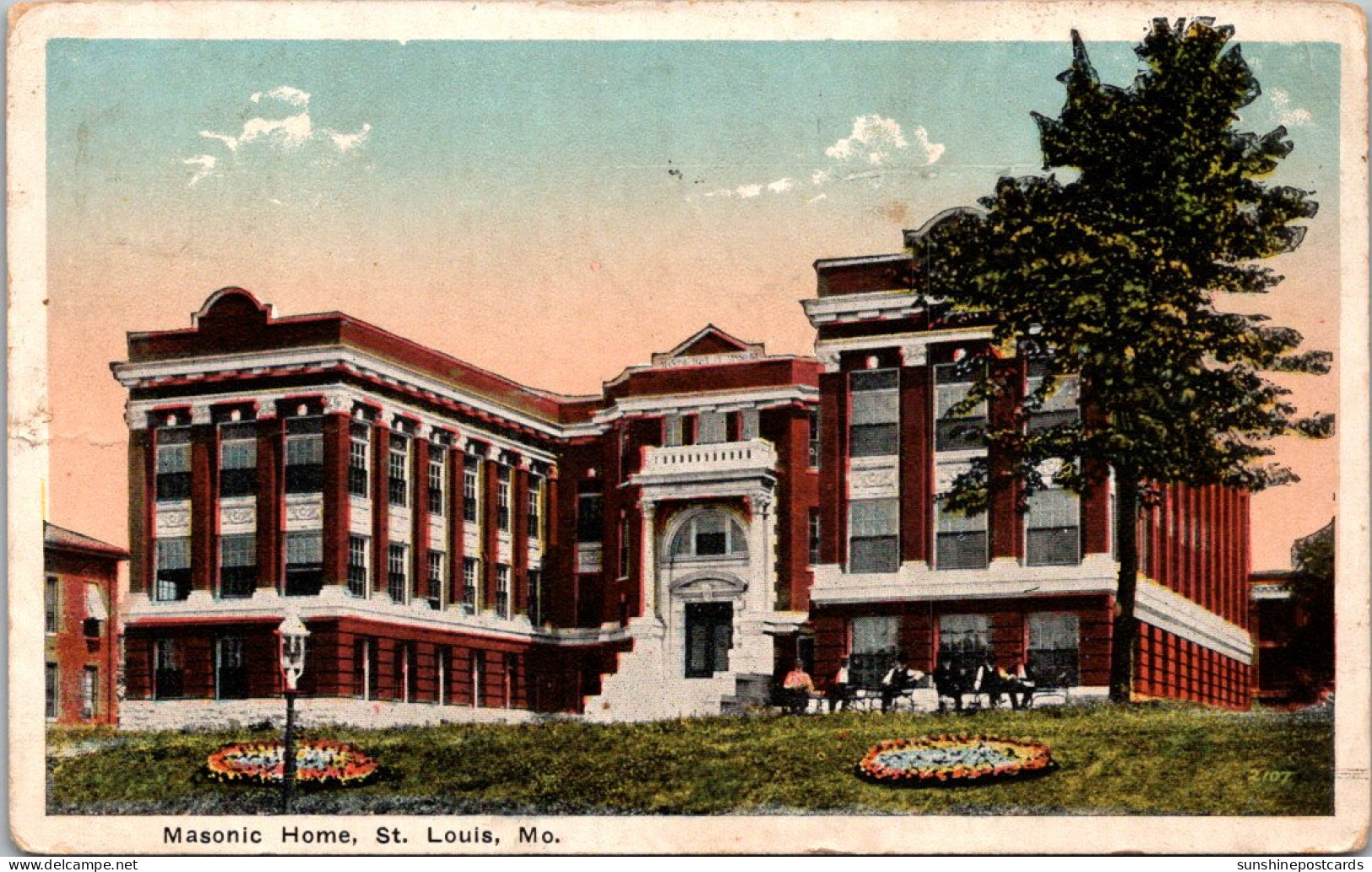 Missouri St Louis Masonic Temple 1920 - St Louis – Missouri