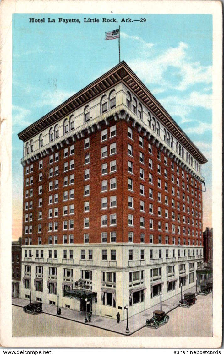 Arkansas Little Rock Hotel La Fayette 1941 - Little Rock