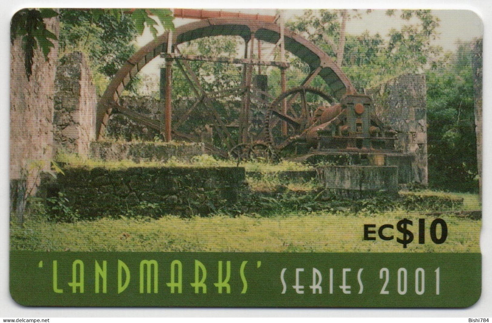 St. Lucia - Landmarks (Steam Mill) - 338CSLG - St. Lucia