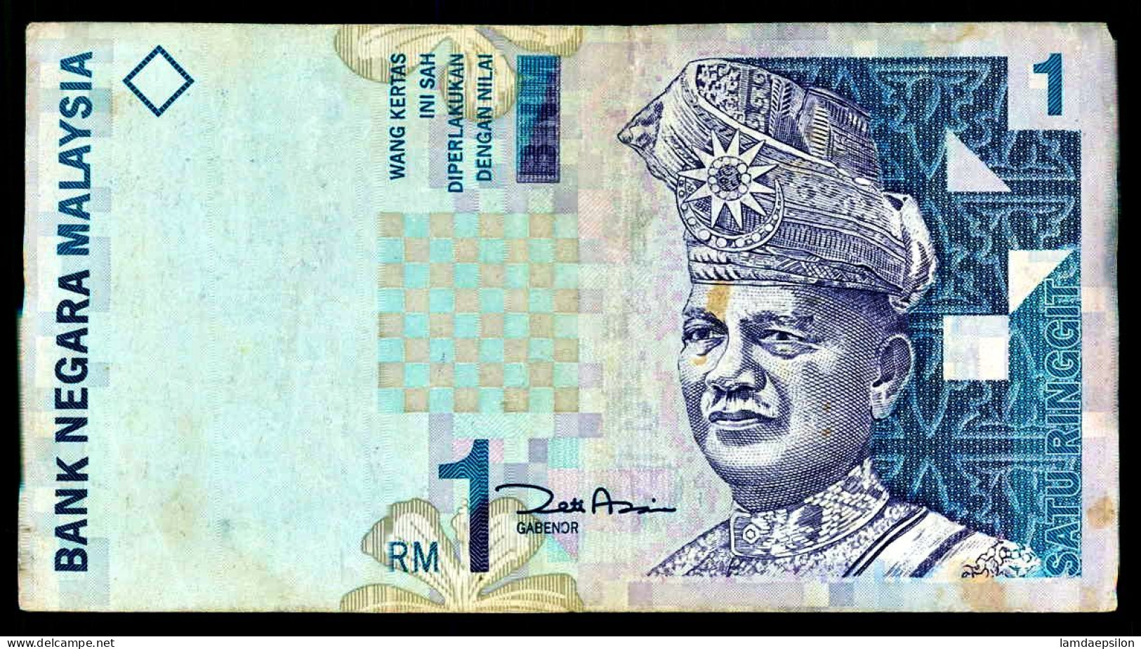 A8 MALAYSIA   BILLETS DU MONDE   BANKNOTES  1 RINGGIT 2011 - Malaysie