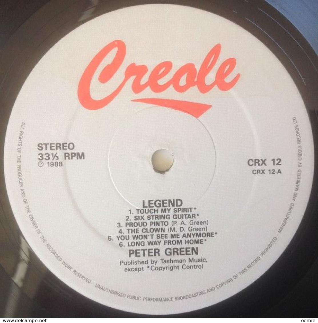 PETER GREEN  LEGEND - Soul - R&B