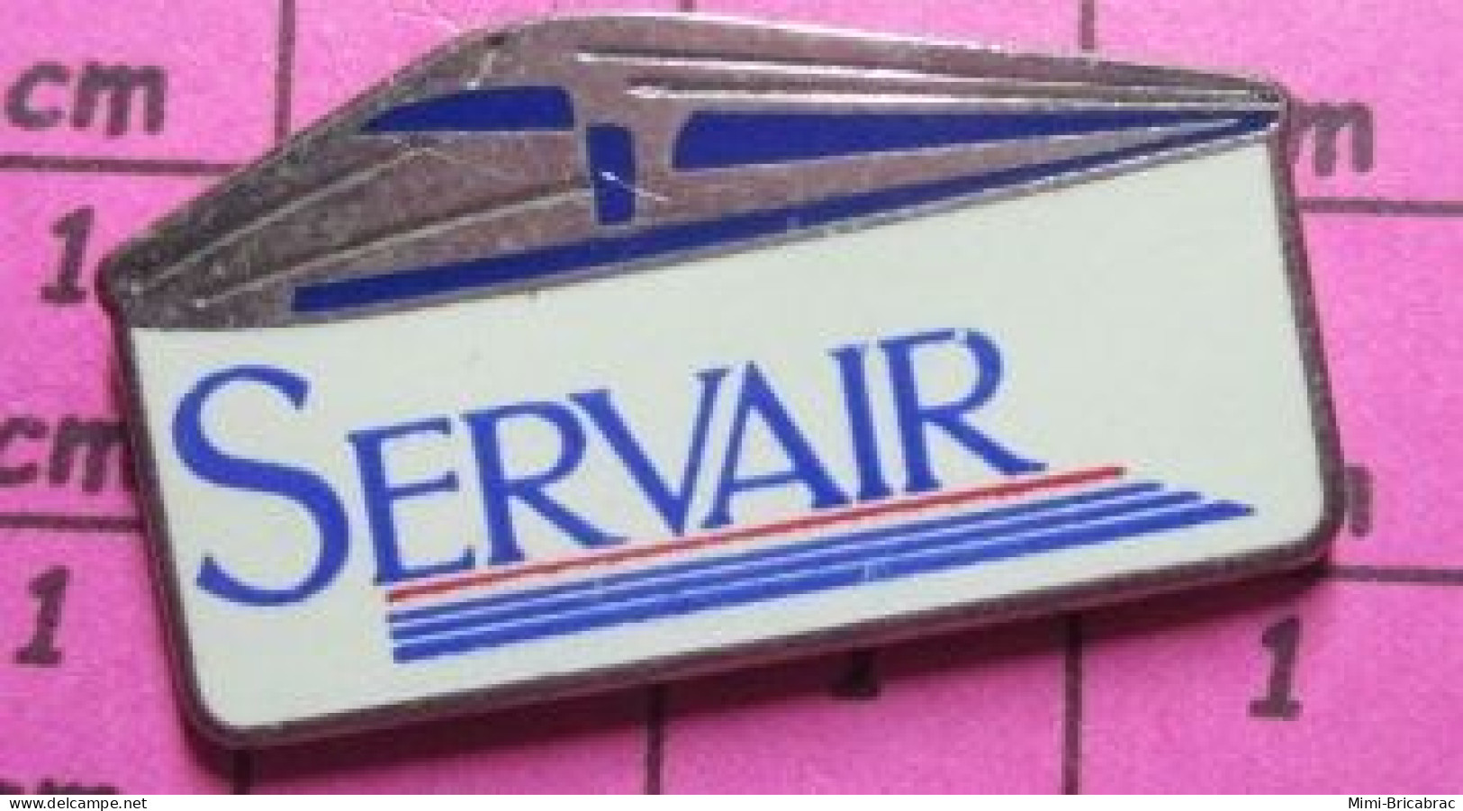 1015c Pin's Pins / Beau Et Rare / THEME : TGV / RAME SERVAIR Pour CAPTITUDE - TGV