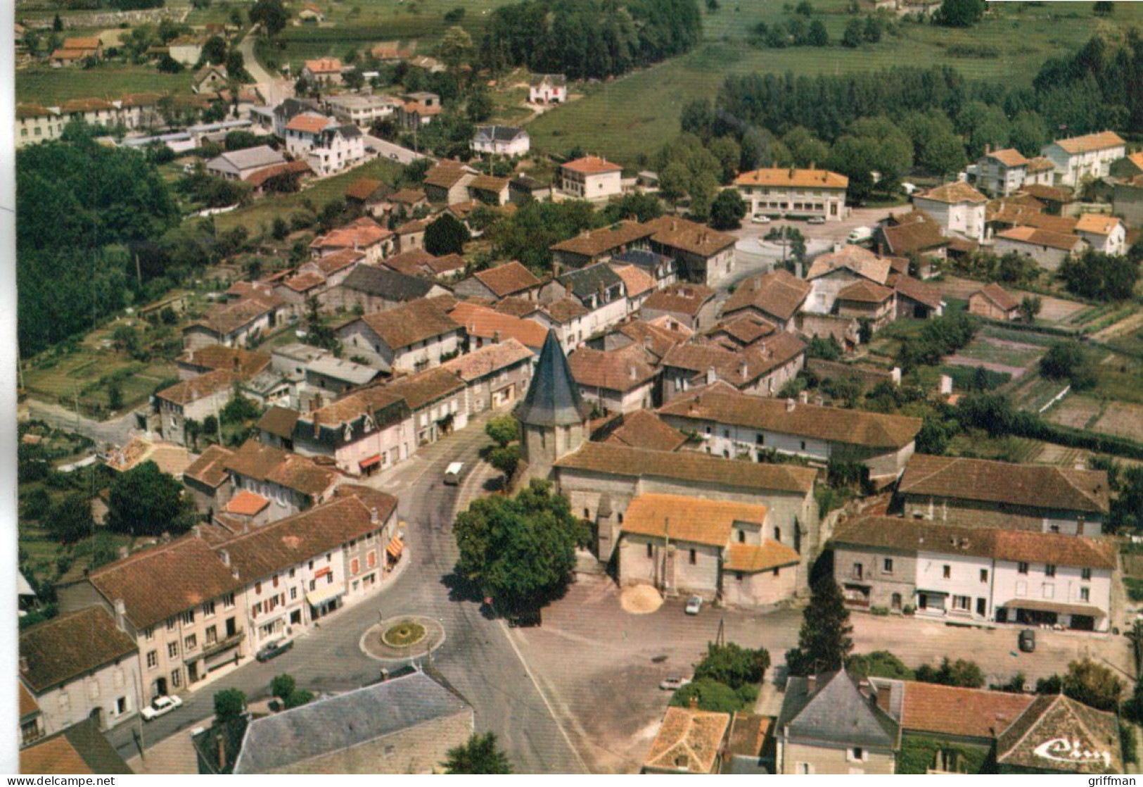 SAINT MATHIEU VUE AERIENNE CPSM GM TBE - Saint Mathieu