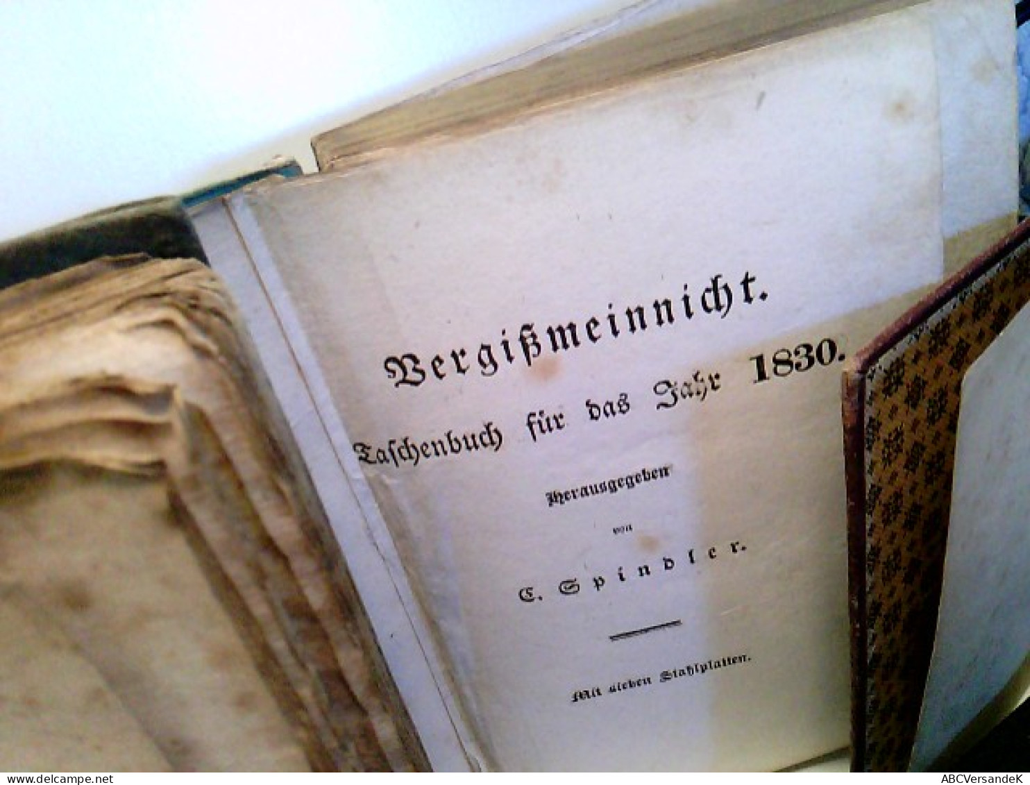 Konvolut: 3 Diverse Bände Vergiß Mein Nicht / Vergißmeinnicht - ( Z.T. Beschädigt). - Autori Tedeschi