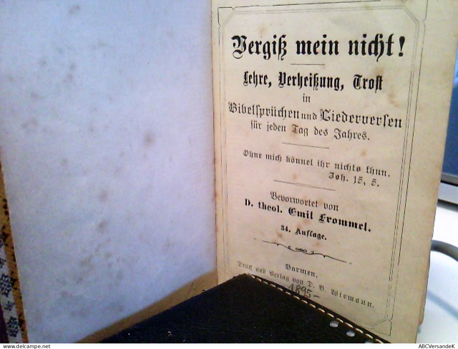 Konvolut: 3 Diverse Bände Vergiß Mein Nicht / Vergißmeinnicht - ( Z.T. Beschädigt). - German Authors