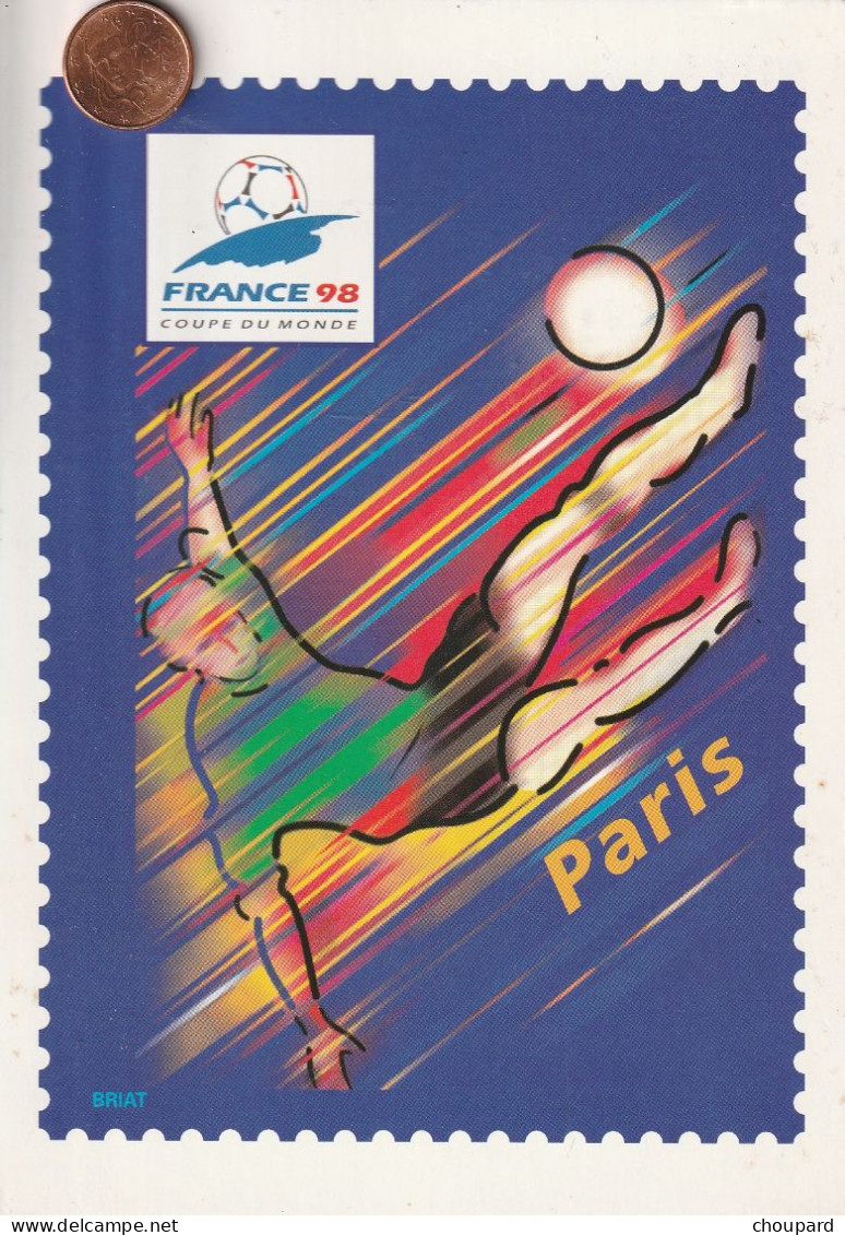 Carte Postale Moderne De  La  Coupe Du Monde 1998 à PARIS - Football