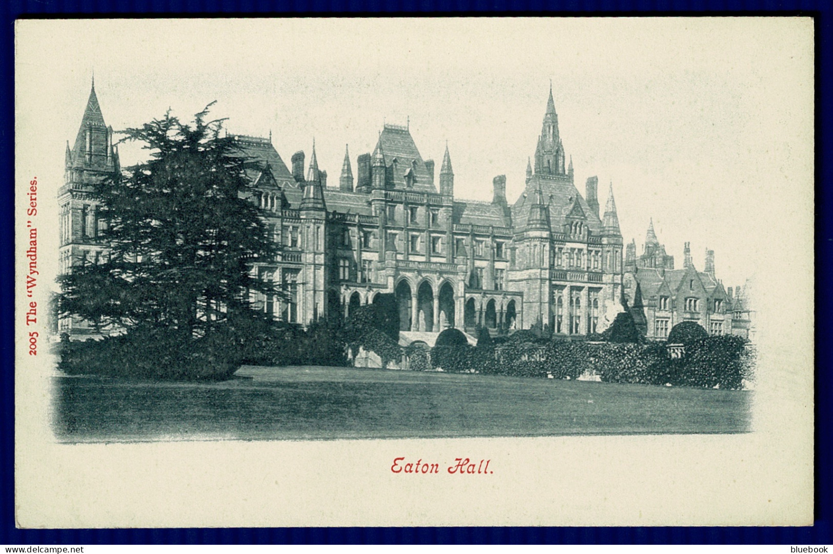 Ref 1617 - Early Postcard - Eaton Hall - Eccleston Village - Cheshire - Autres & Non Classés