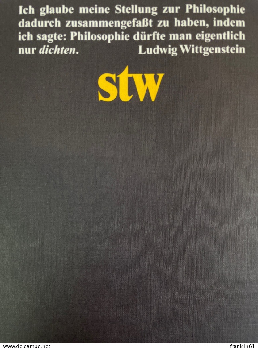 Wittgenstein und die Literatur.