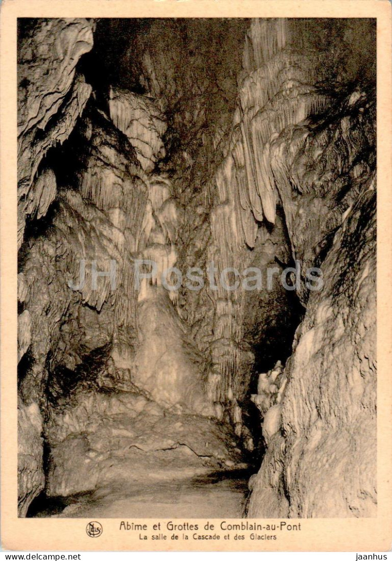 Abime Et Grottes De Comblain Au Pont - La Salle De La Cascade Et Des Glaciers - Cave - Old Postcard - Belgium - Unused - Comblain-au-Pont