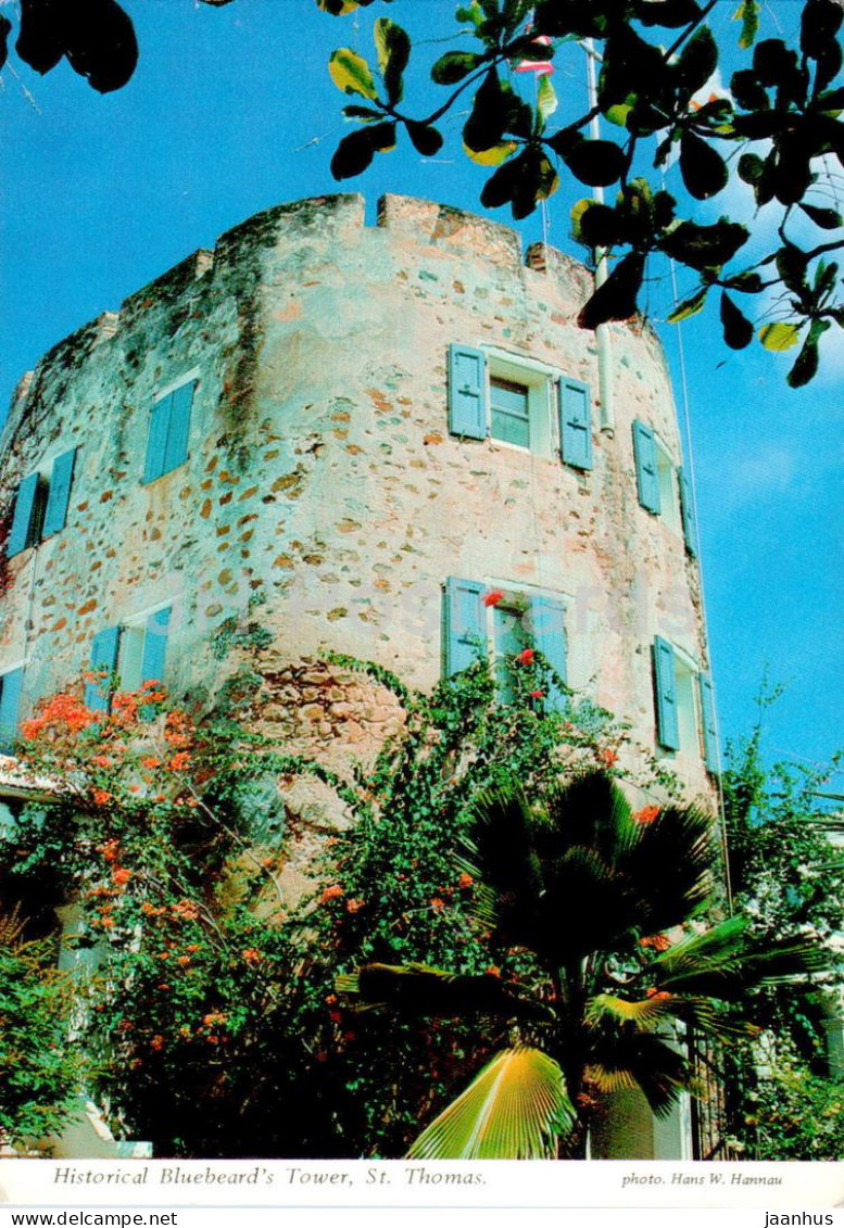 Historical Bluebeard's Tower - St Thomas - Virgin Islands - Unused - Jungferninseln, Amerik.