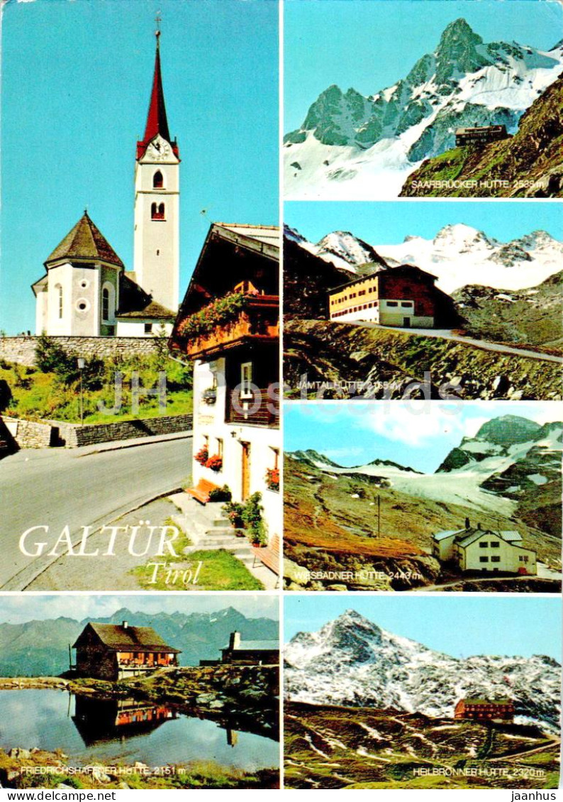 Galtur - Tirol - Silvretta - Ferwall - Multiview - 368 - Austria - Used - Galtür