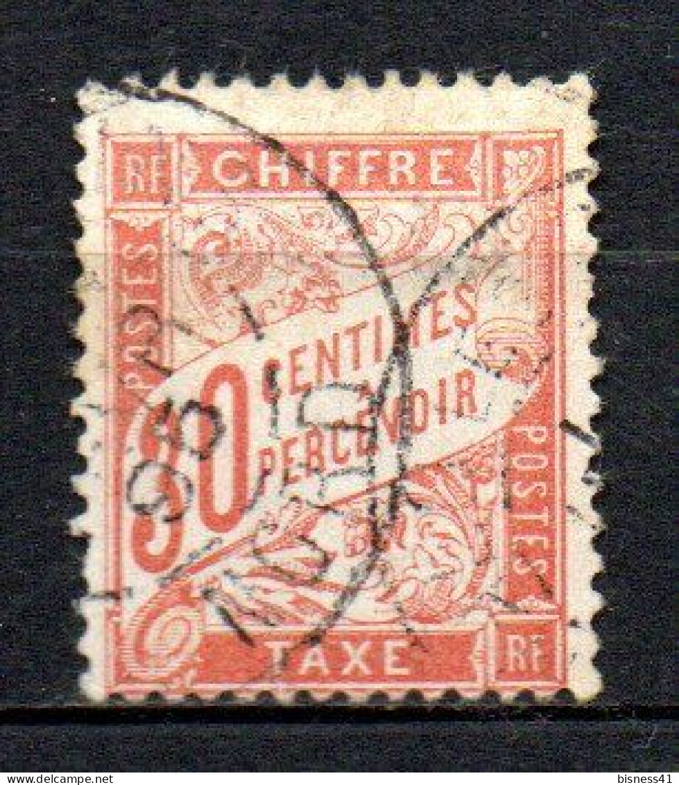 Col33 France Taxe  N° 34 Oblitéré Cote : 100,00€ - 1960-.... Oblitérés