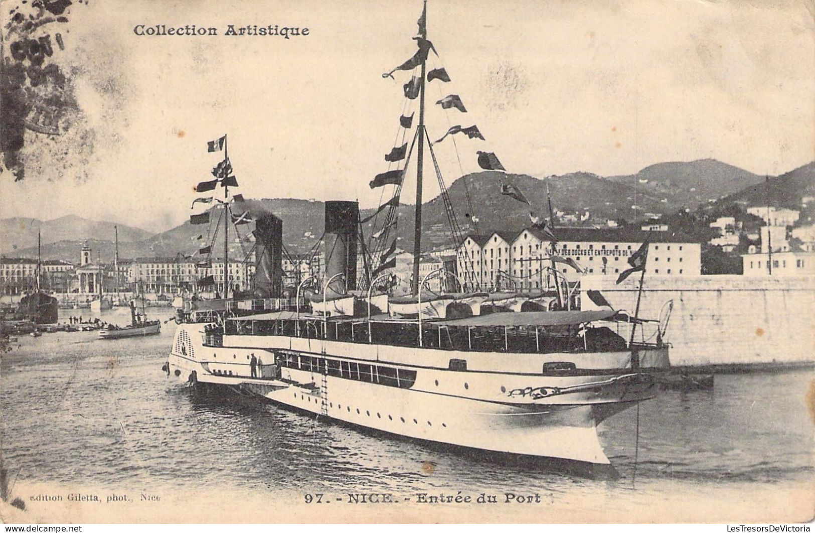 FRANCE - 06 - NICE - Entrée Du Port - Bateau - Carte Postale Ancienne - Sonstige & Ohne Zuordnung