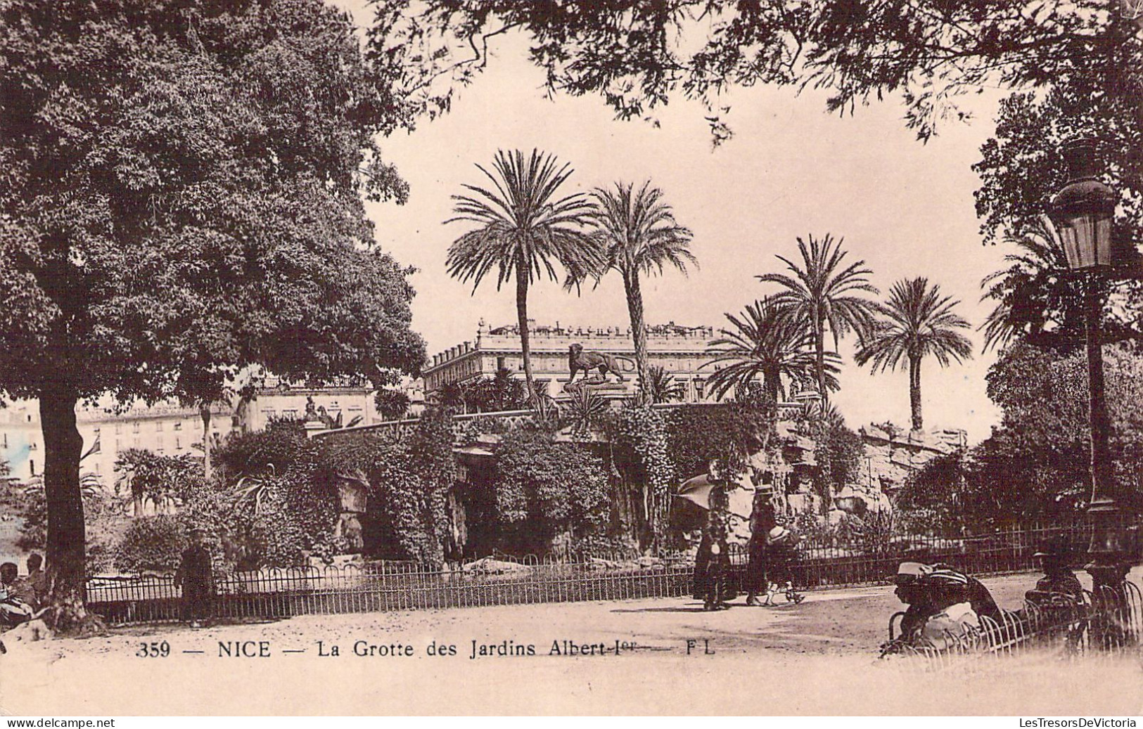 FRANCE - 06 - NICE - La Grotte Des Jardins Albert Ier - Carte Postale Ancienne - Sonstige & Ohne Zuordnung