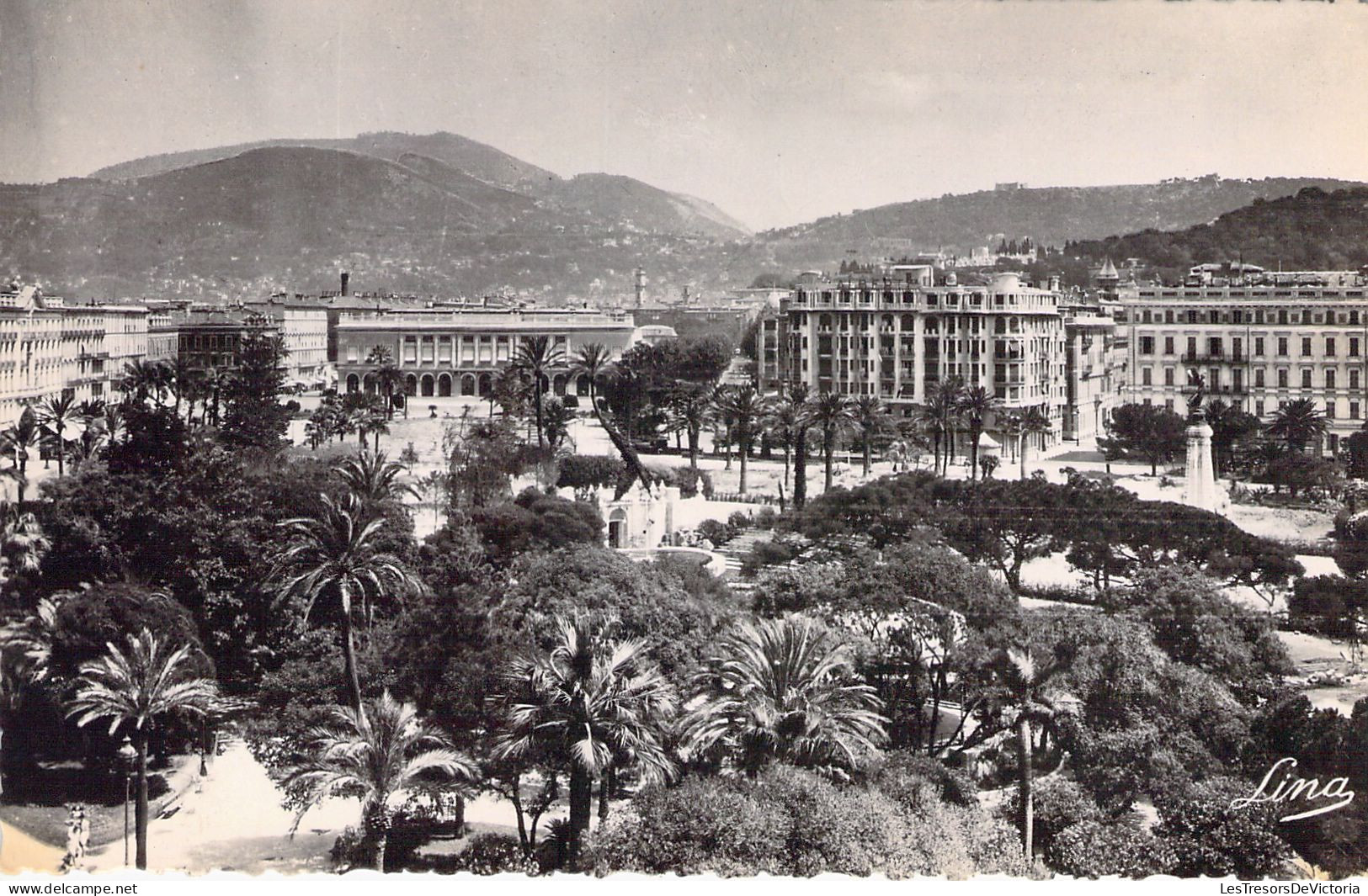 FRANCE - 06 - NICE - Jardin Albert Ier Et Hôtel Albert Ier - Carte Postale Ancienne - Autres & Non Classés